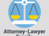 attrorney and lawyer email list