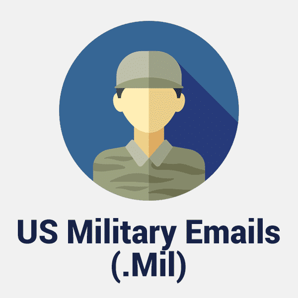 usa military emails (.mil)